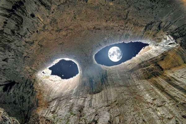 Пещера Проходна - Глаза Бога