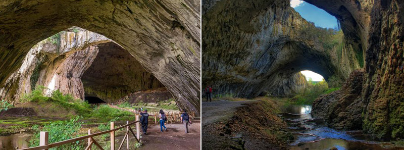 Пещера Деветашка - красивые места